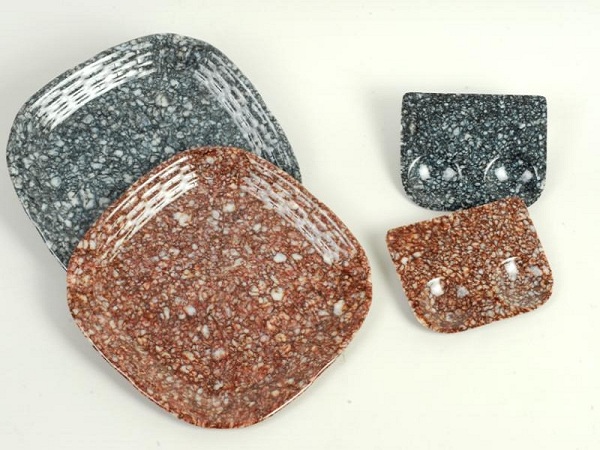 đá cẩm thạch nhìn hạt melamine