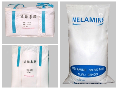 melamine trong gói khác nhau