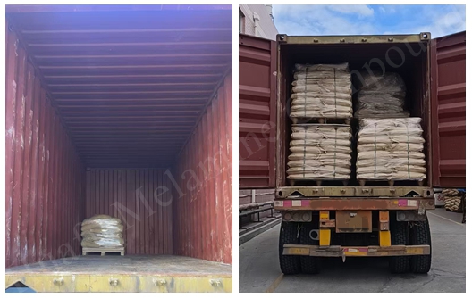 Huafu pure melamine moulding compound shipment Huafu pure melamine moulding compound shipment
