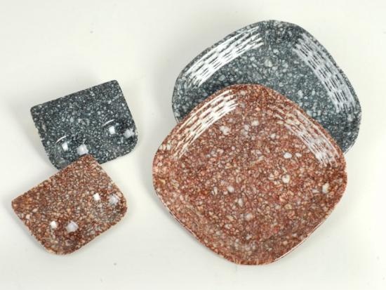 Chất liệu đá cẩm thạch cho bộ đồ ăn Melamine