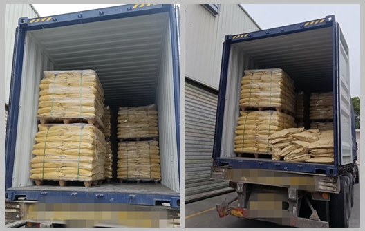 Lô hàng bột đúc nhựa Melamine HFM