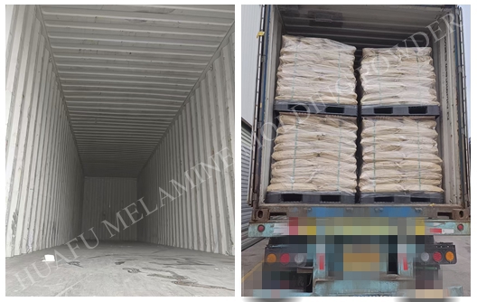 Lô hàng hàng tuần: Huafu Chemicals bột đồ dùng bàn ăn melamine MF 100% tinh khiết
