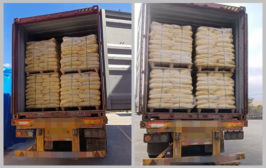 Lô hàng bột ép khuôn melamine nguyên chất Huafu