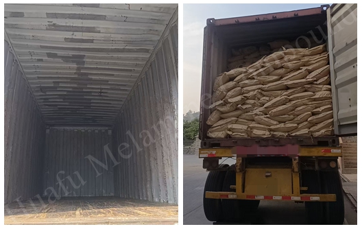 Cập nhật lô hàng: Container 20FT Bột ép melamine cấp thực phẩm Huafu cho nhà sản xuất bộ đồ ăn lâu năm