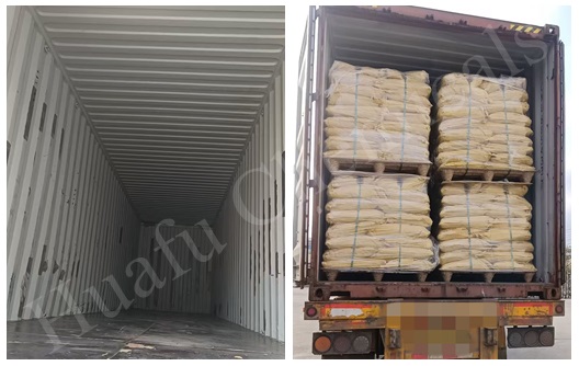 Lô hàng Bột đúc Melamine nguyên chất 100% của Huafu dùng cho sản xuất bộ đồ ăn Melamine
